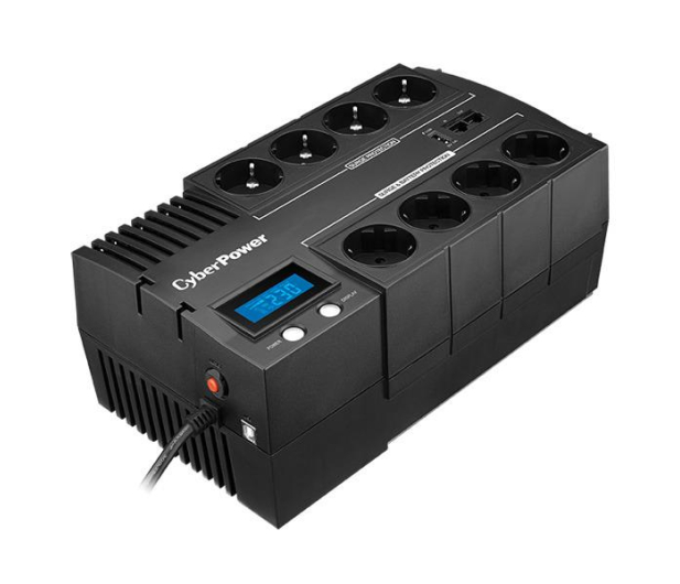 CYBERPOWER UPS BR700ELCD-FR (700VA/420W, 8xFR, AVR) - 338486 - zdjęcie